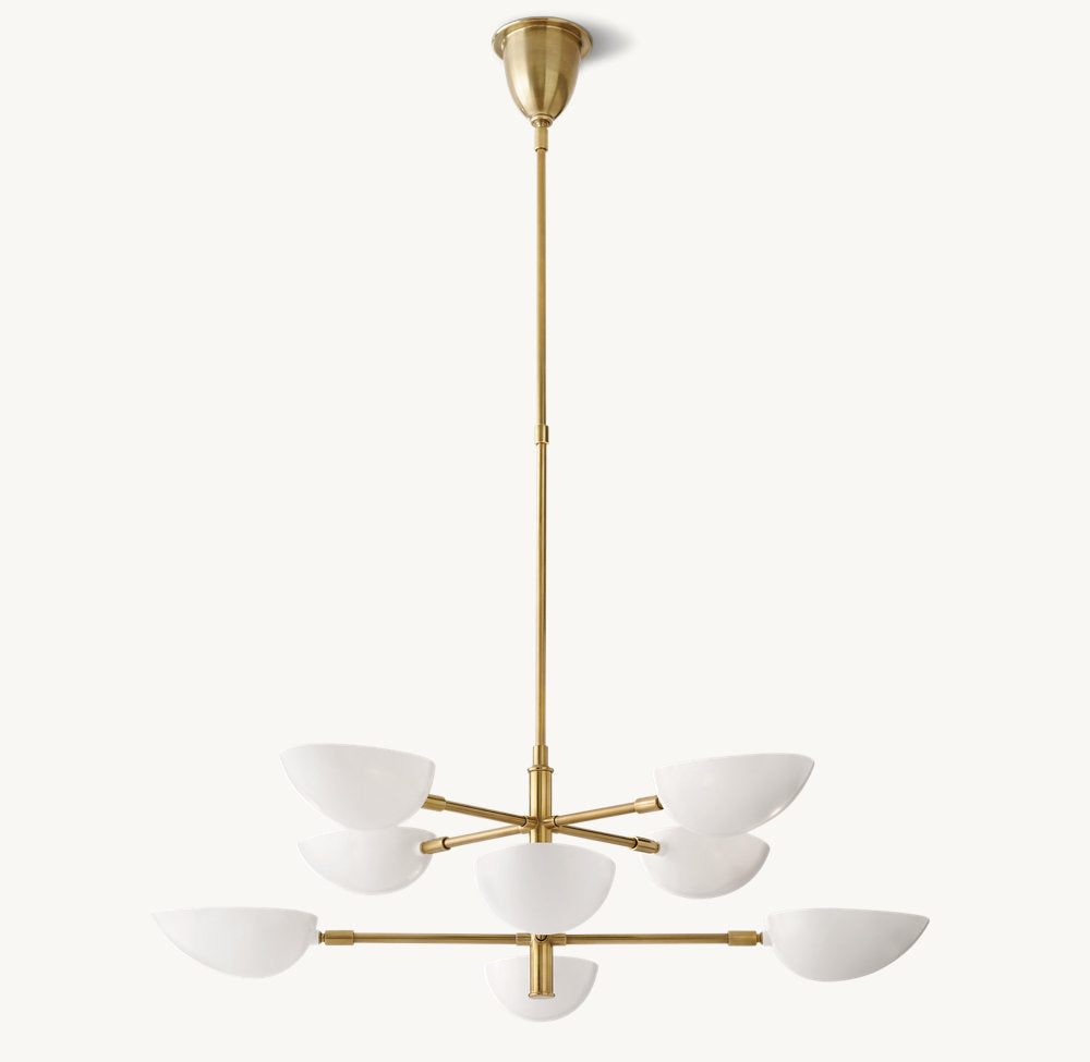 Axis Cup Shade Modern Chandelier
