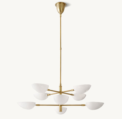 Axis Cup Shade Modern Chandelier