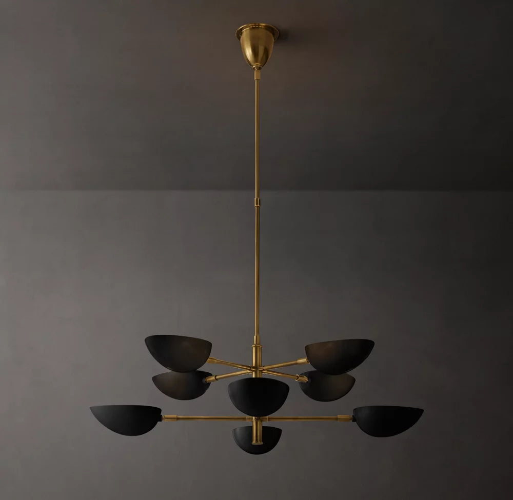 Axis Cup Shade Modern Chandelier