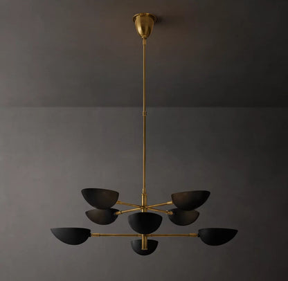 Axis Cup Shade Modern Chandelier