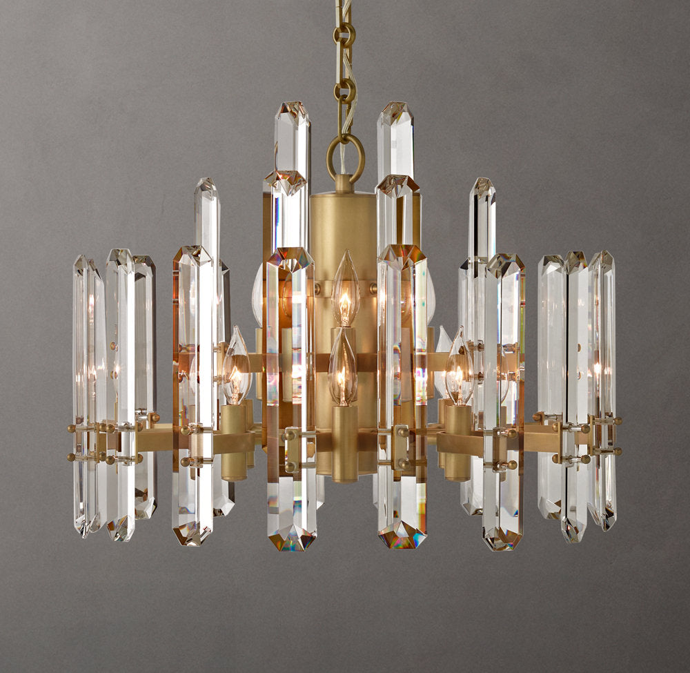 Belgrave Crystal Drum Chandelier