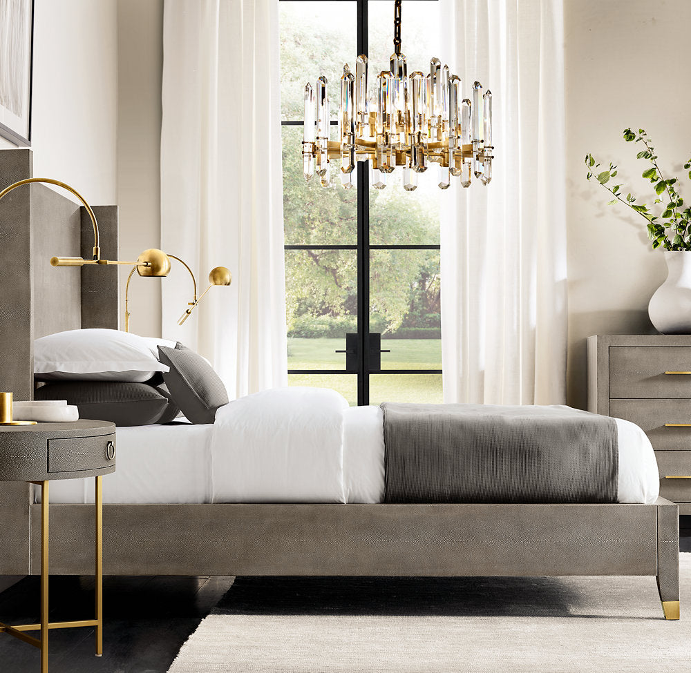 Belgrave Crystal Drum Chandelier