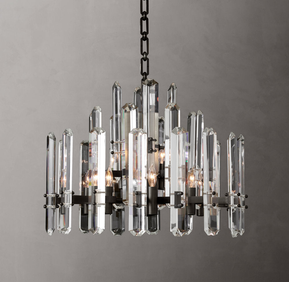 Belgrave Crystal Drum Chandelier