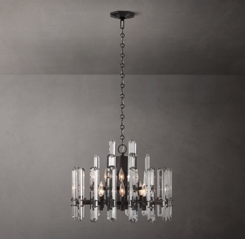 Belgrave Crystal Drum Chandelier