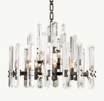 Belgrave Crystal Drum Chandelier