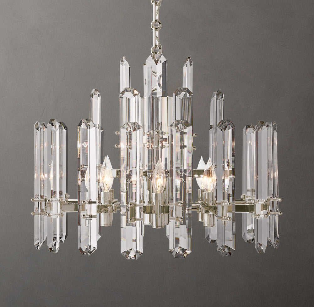 Belgrave Crystal Drum Chandelier