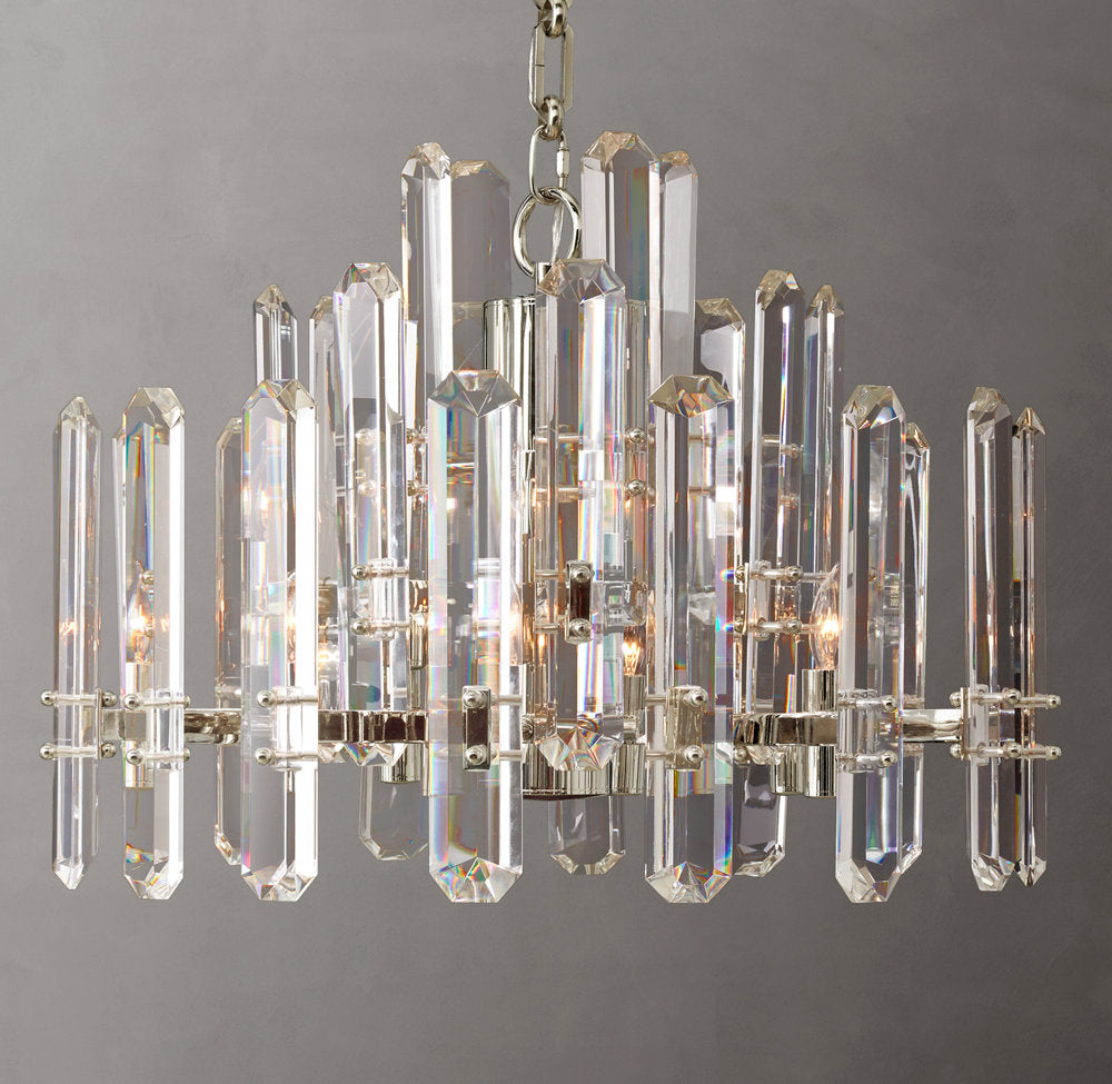 Belgrave Crystal Drum Chandelier