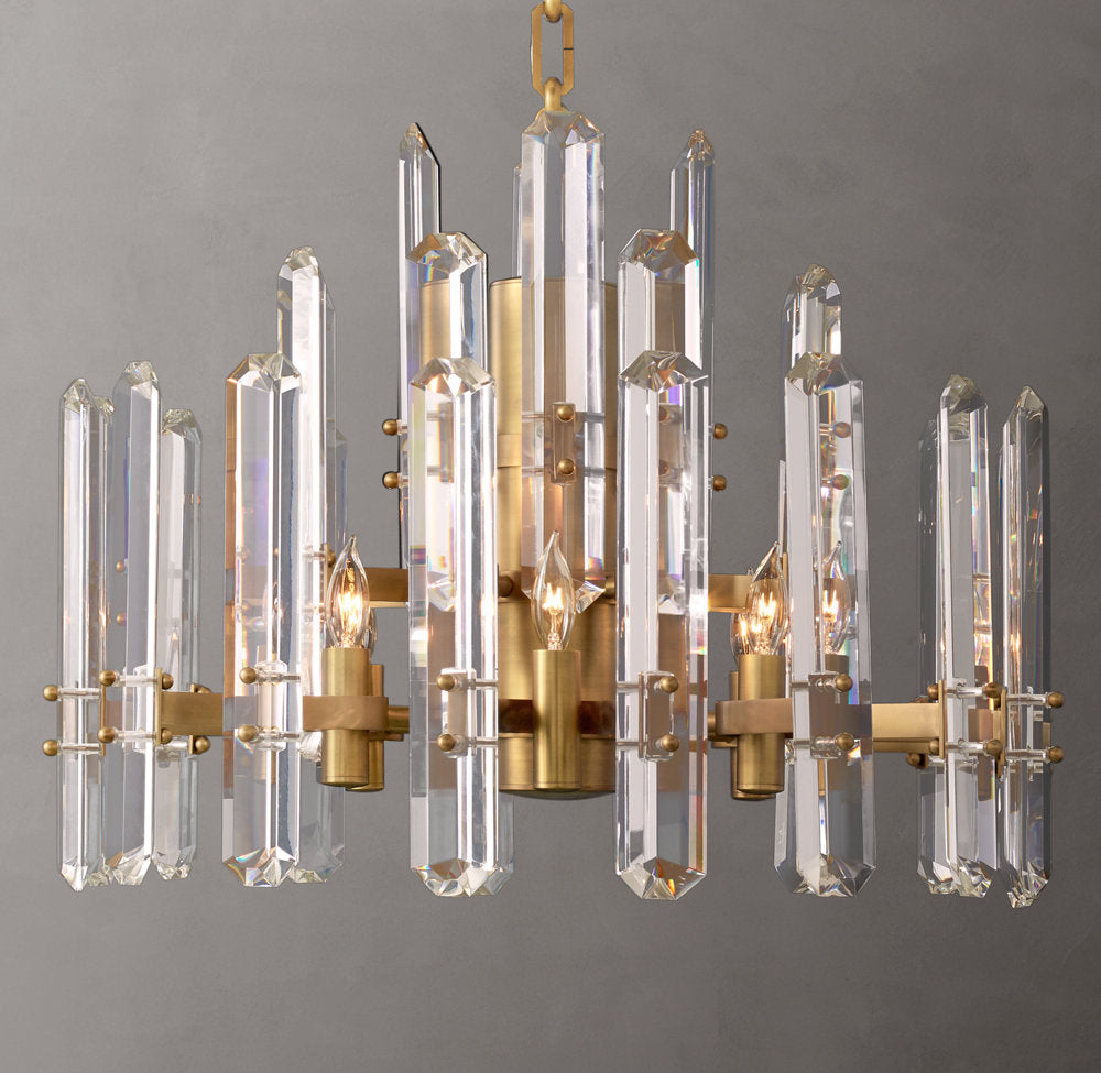 Belgrave Crystal Drum Chandelier