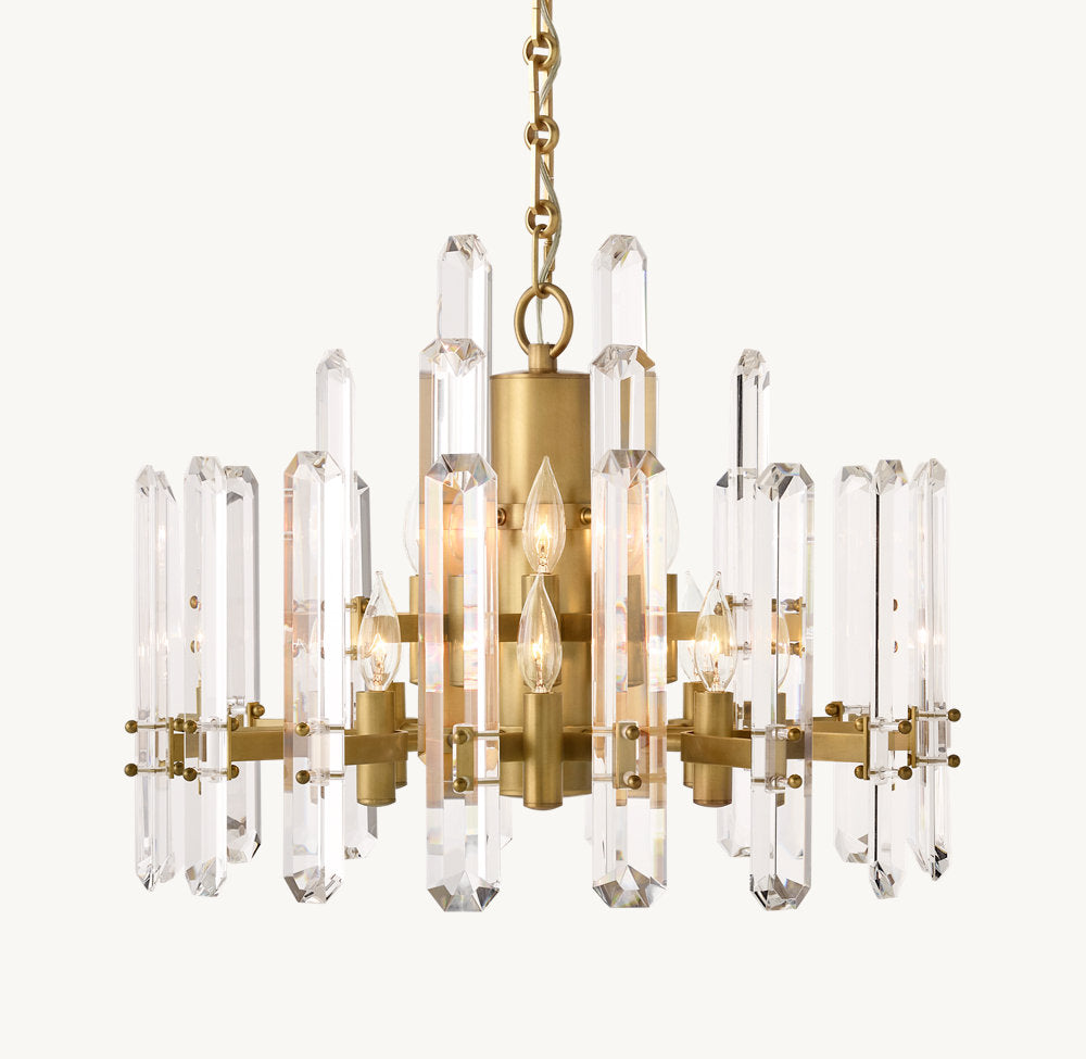 Belgrave Crystal Drum Chandelier