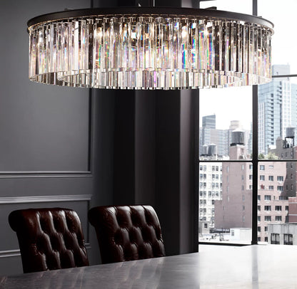Caelmont Crystal Ring Chandelier