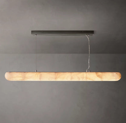 Calcera Linear Stone LED Chandelier