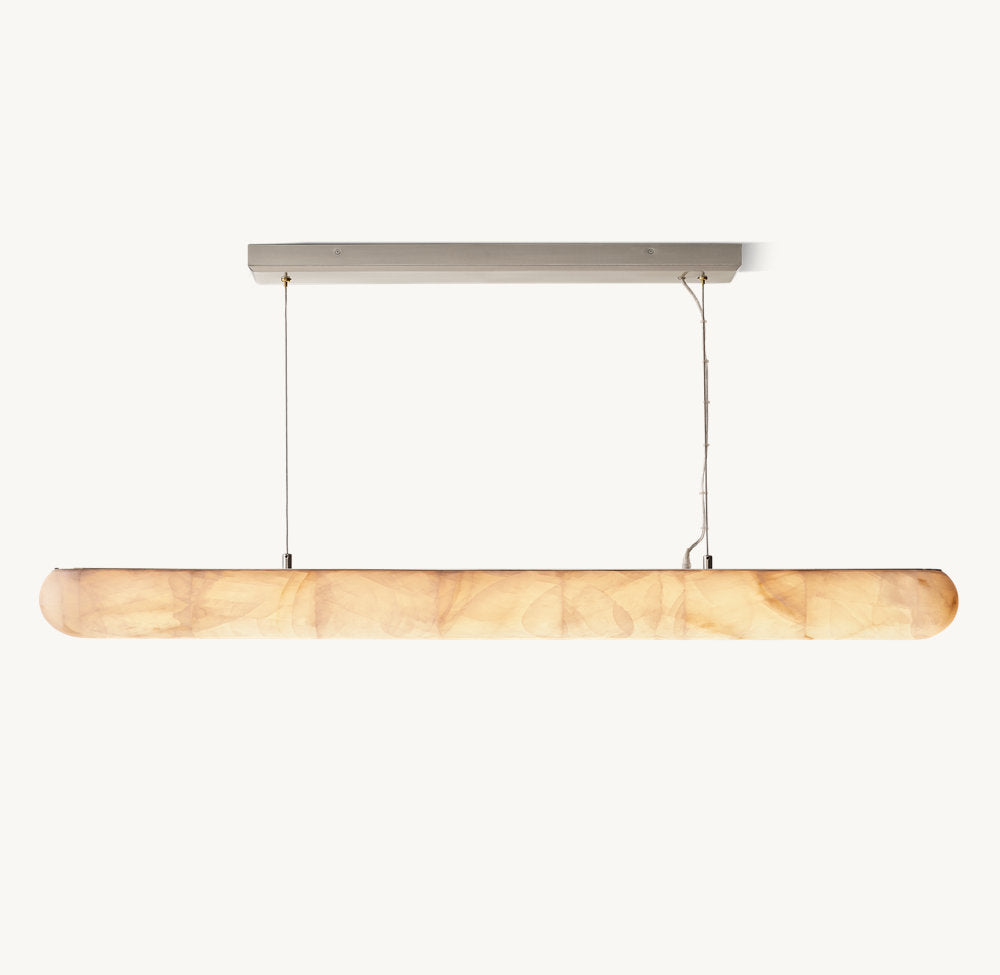 Calcera Linear Stone LED Chandelier