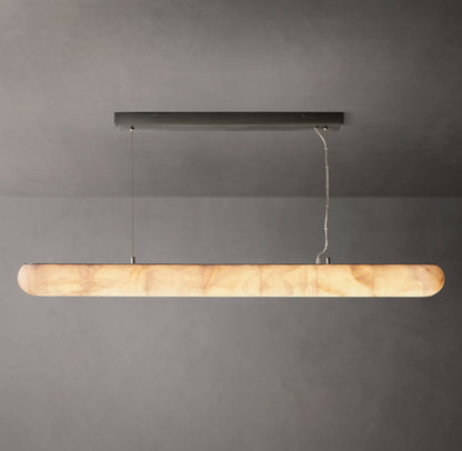 Calcera Linear Stone LED Chandelier
