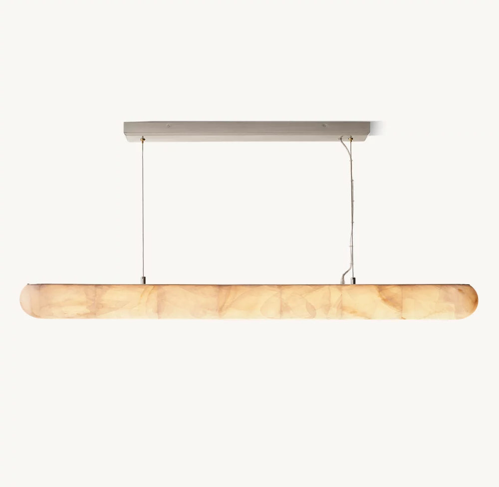 Calcera Linear Stone LED Chandelier