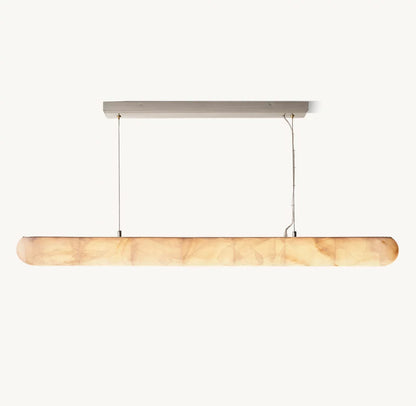 Calcera Linear Stone LED Chandelier