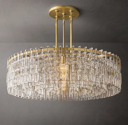 Celestara Linked Crystal Ring Chandelier