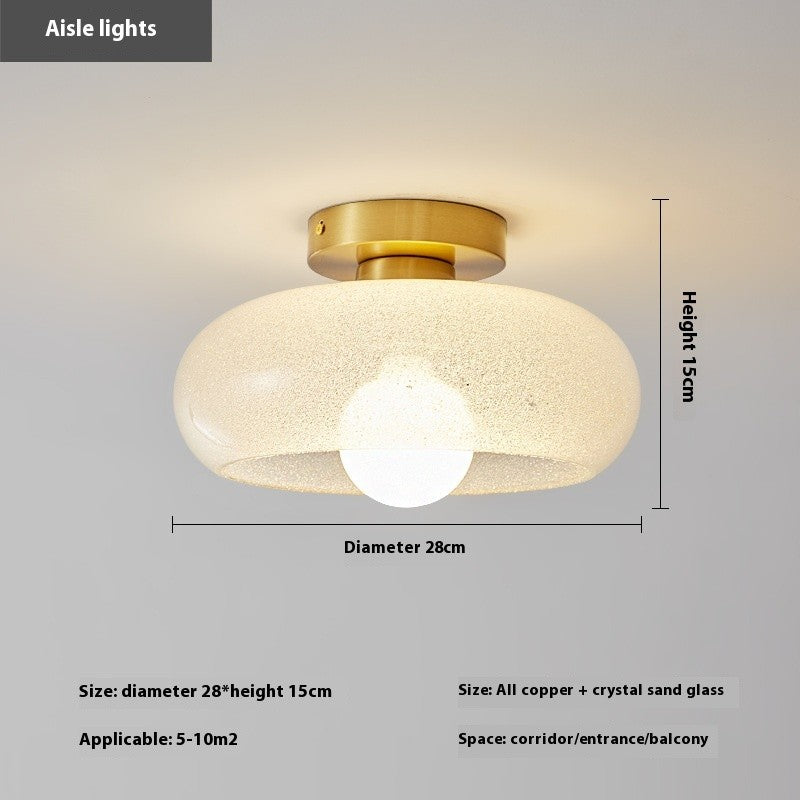 Chalazie Glass Ceiling Lamp