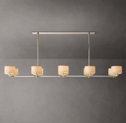 Elsinore Crystal Rod Linear Chandelier