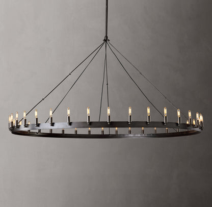Foundry Filament Halo Chandelier