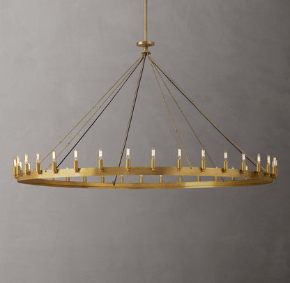 Foundry Filament Halo Chandelier