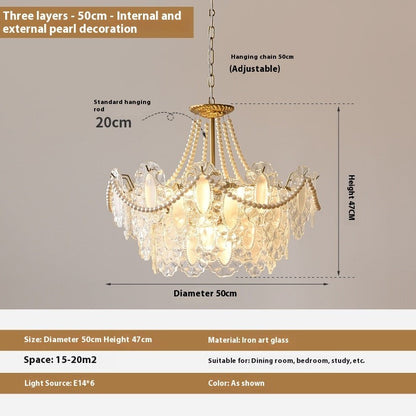 French Postmodern Chandelier