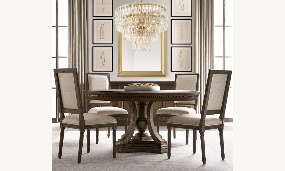 Grand Auremont Crystal Cascade Chandelier