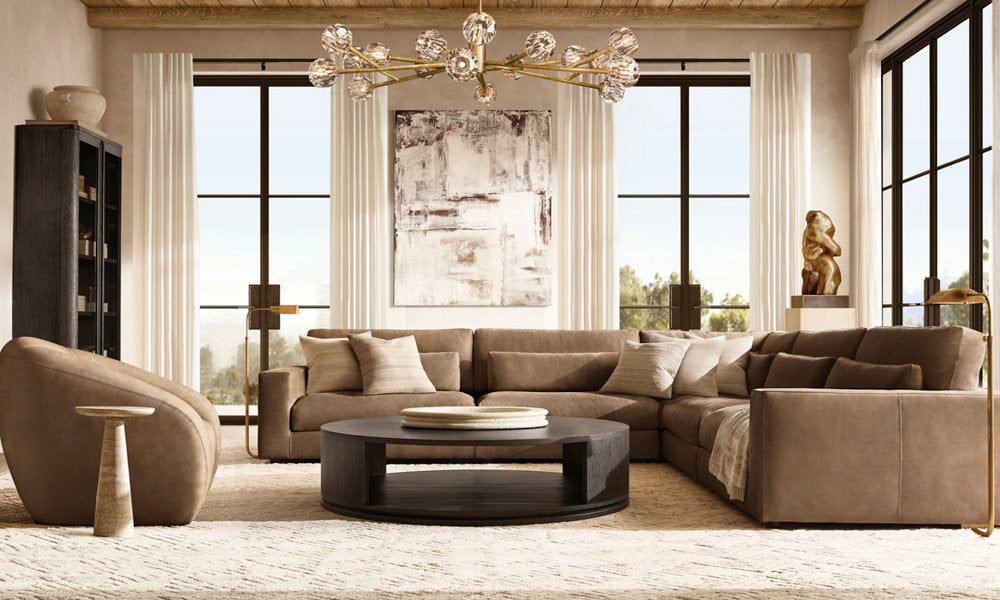 Grand Luminelle Crystal Orb Chandelier