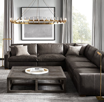 Kingswell Brass Candelabra Ring Chandelier