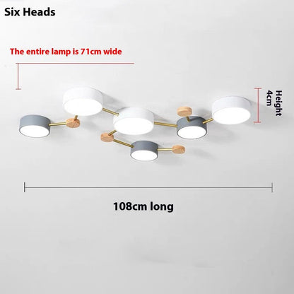 LED Wooden Ceiling Light