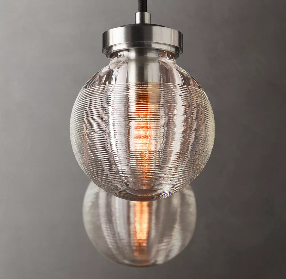 Lucienne Crystal Sphere Cascade Chandelier