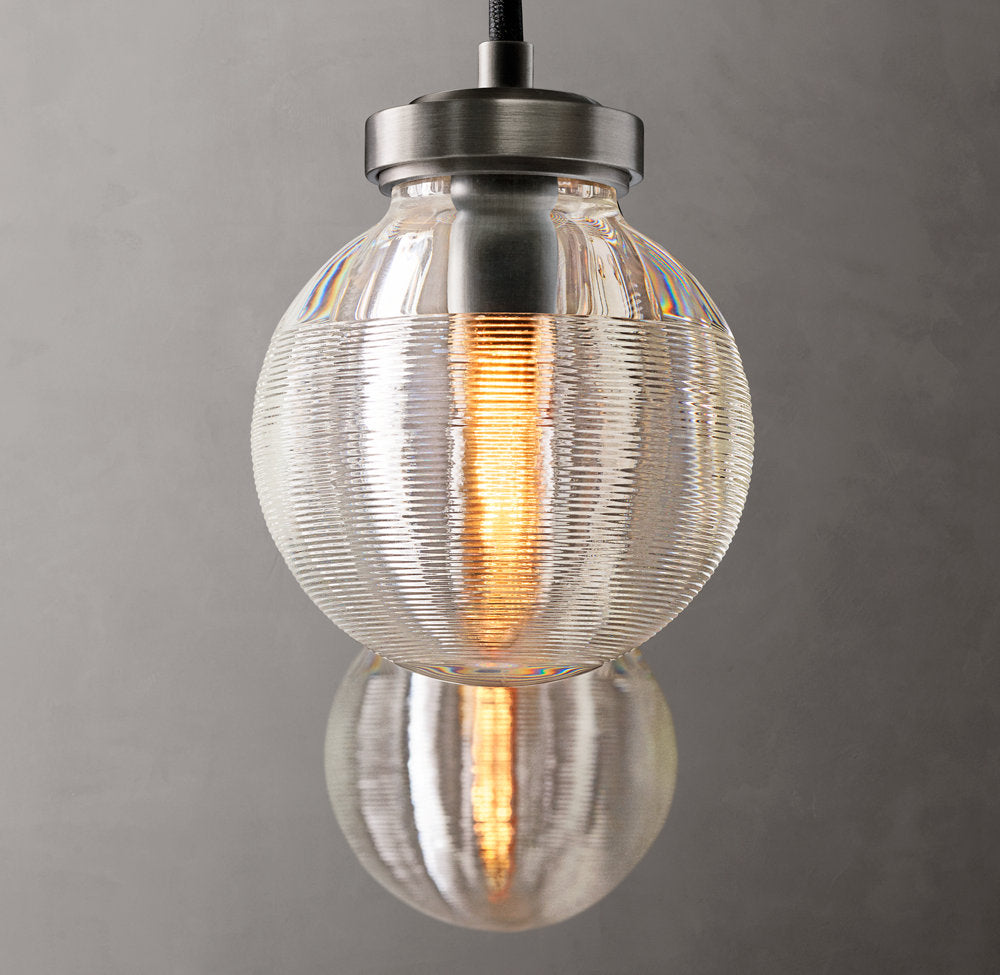 Lucienne Crystal Sphere Cascade Chandelier