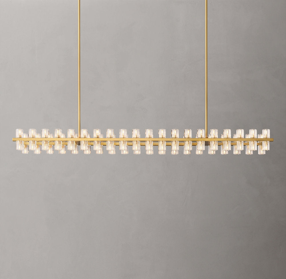 Lumierre Crystal Bar Chandelier