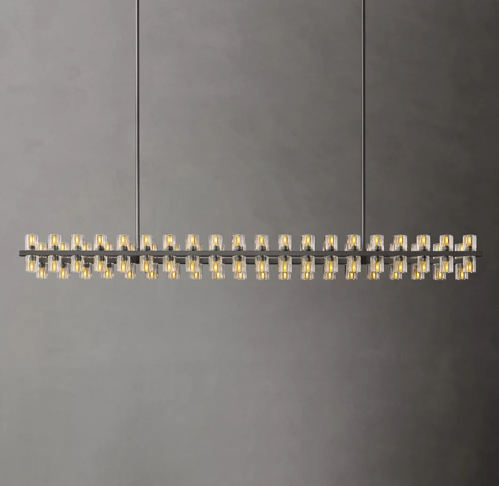 Lumierre Crystal Bar Chandelier
