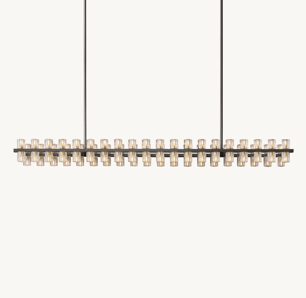 Lumierre Crystal Bar Chandelier