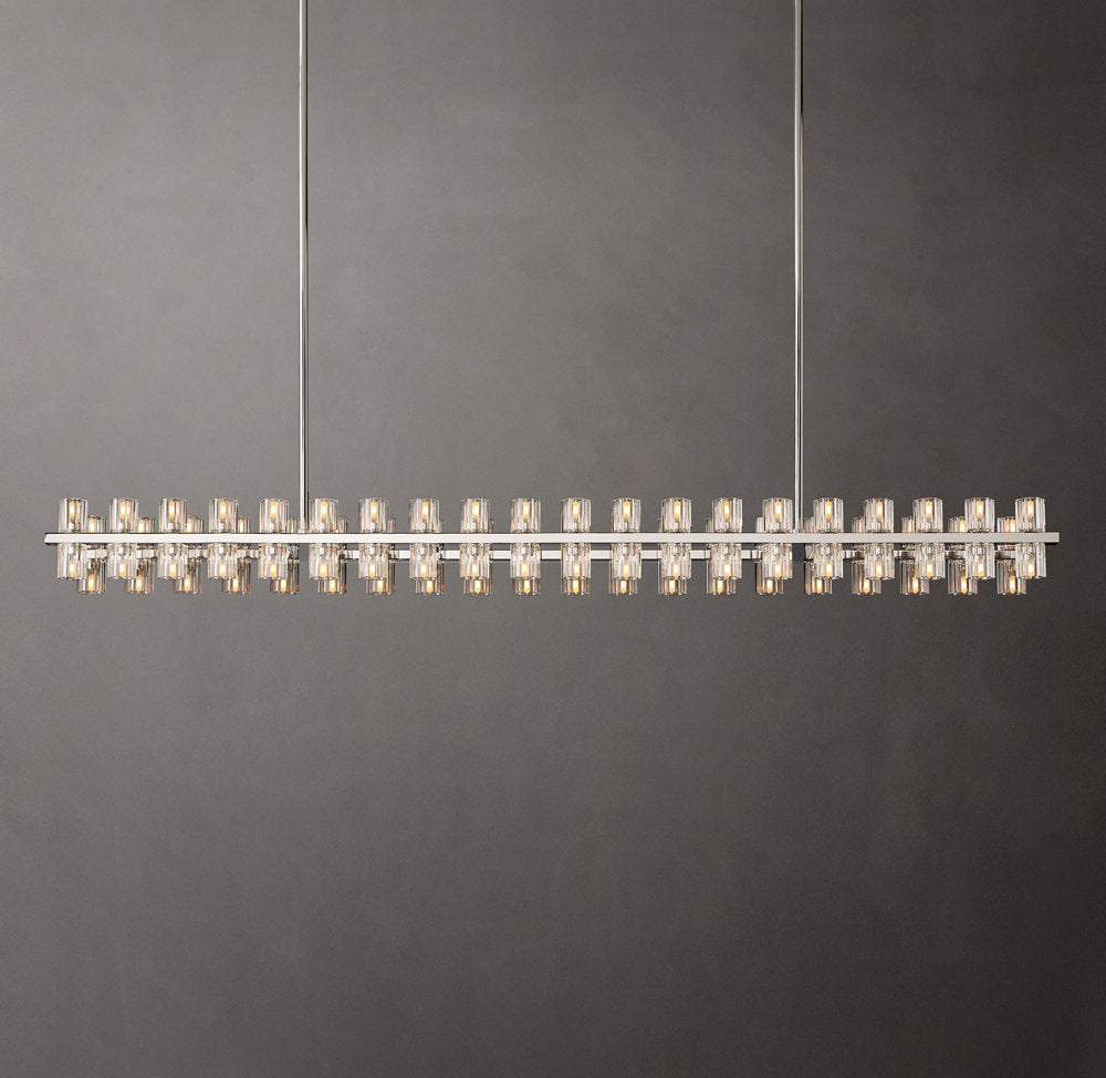 Lumierre Crystal Bar Chandelier