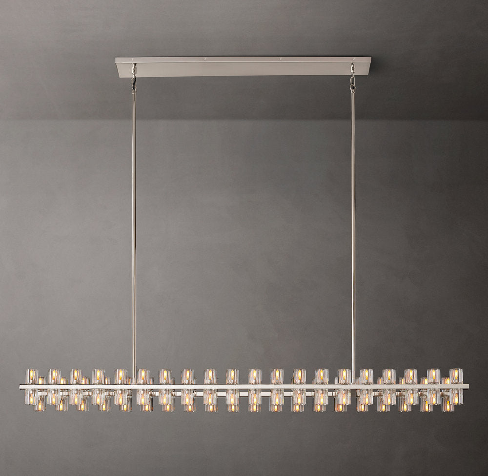 Lumierre Crystal Bar Chandelier