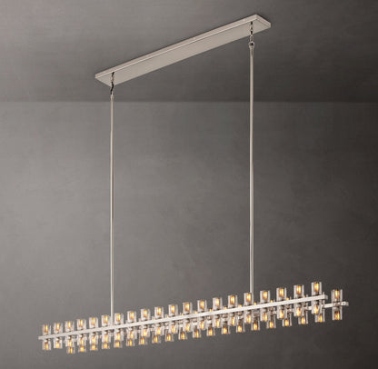 Lumierre Crystal Bar Chandelier