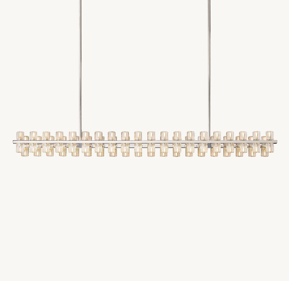 Lumierre Crystal Bar Chandelier