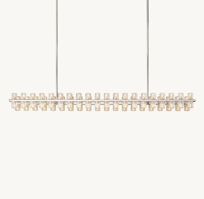 Lumierre Crystal Bar Chandelier