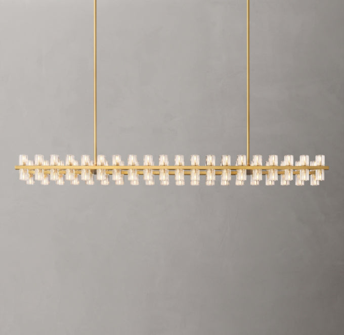 Lumierre Crystal Bar Chandelier