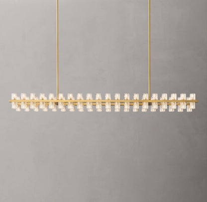 Lumierre Crystal Bar Chandelier
