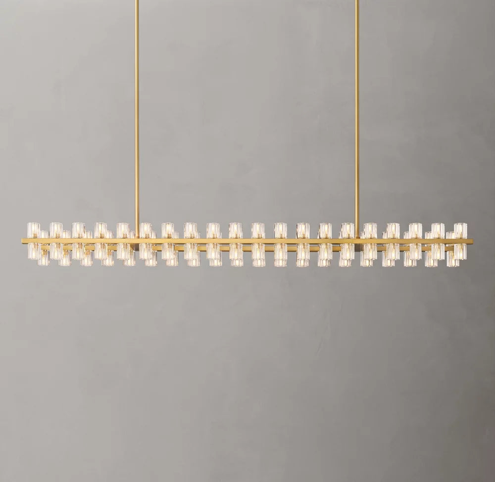 Lumierre Crystal Bar Chandelier