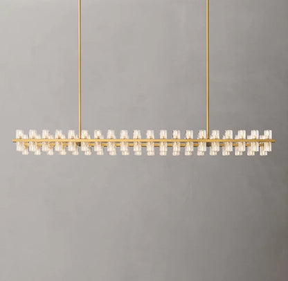 Lumierre Crystal Bar Chandelier