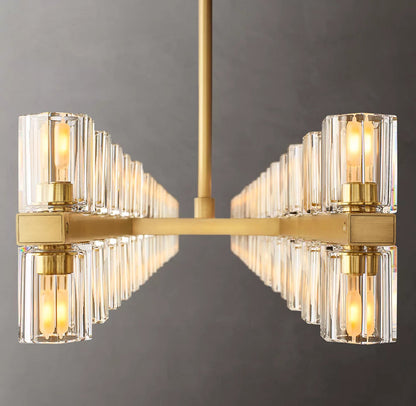 Lumierre Crystal Bar Chandelier
