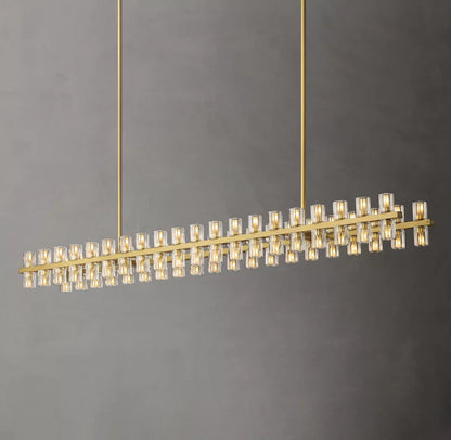 Lumierre Crystal Bar Chandelier