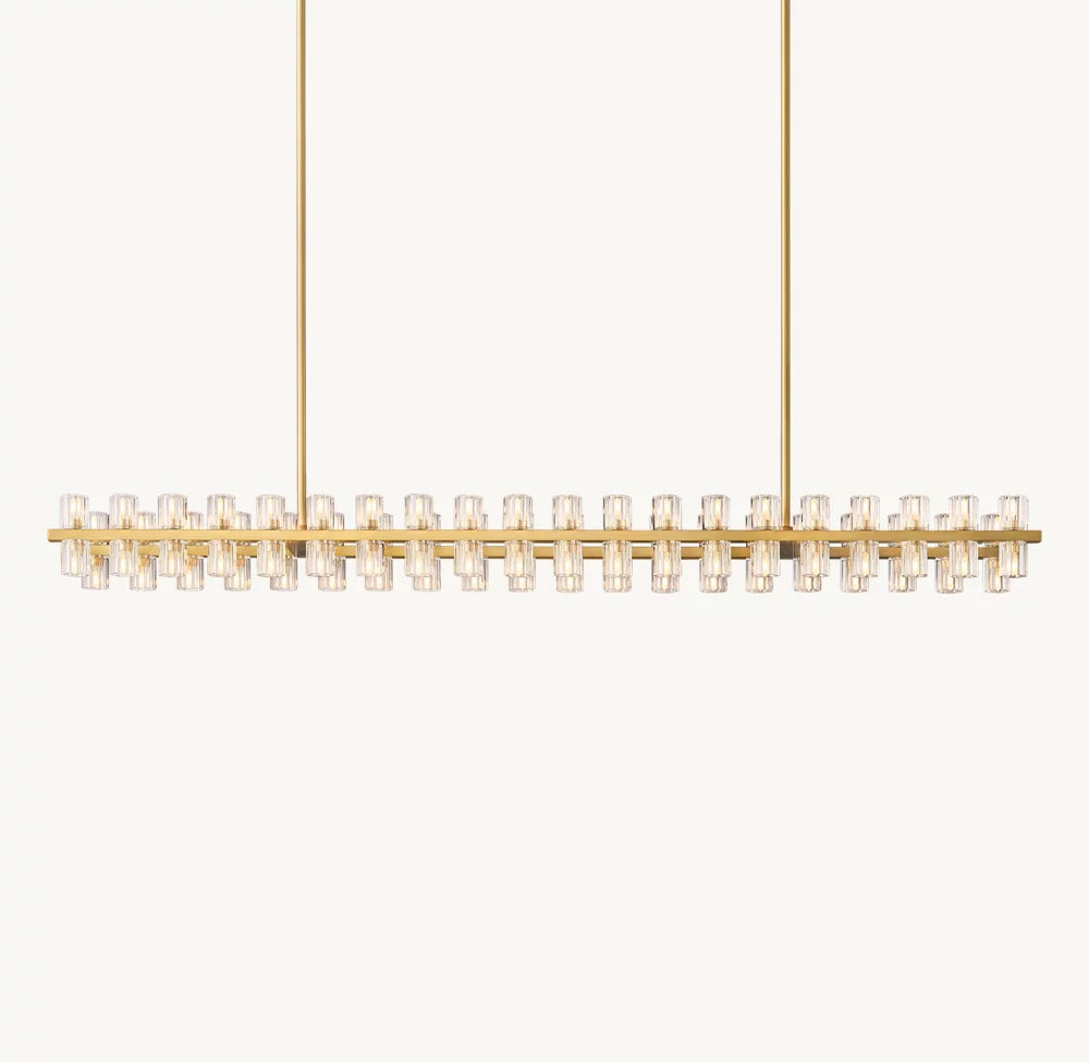 Lumierre Crystal Bar Chandelier