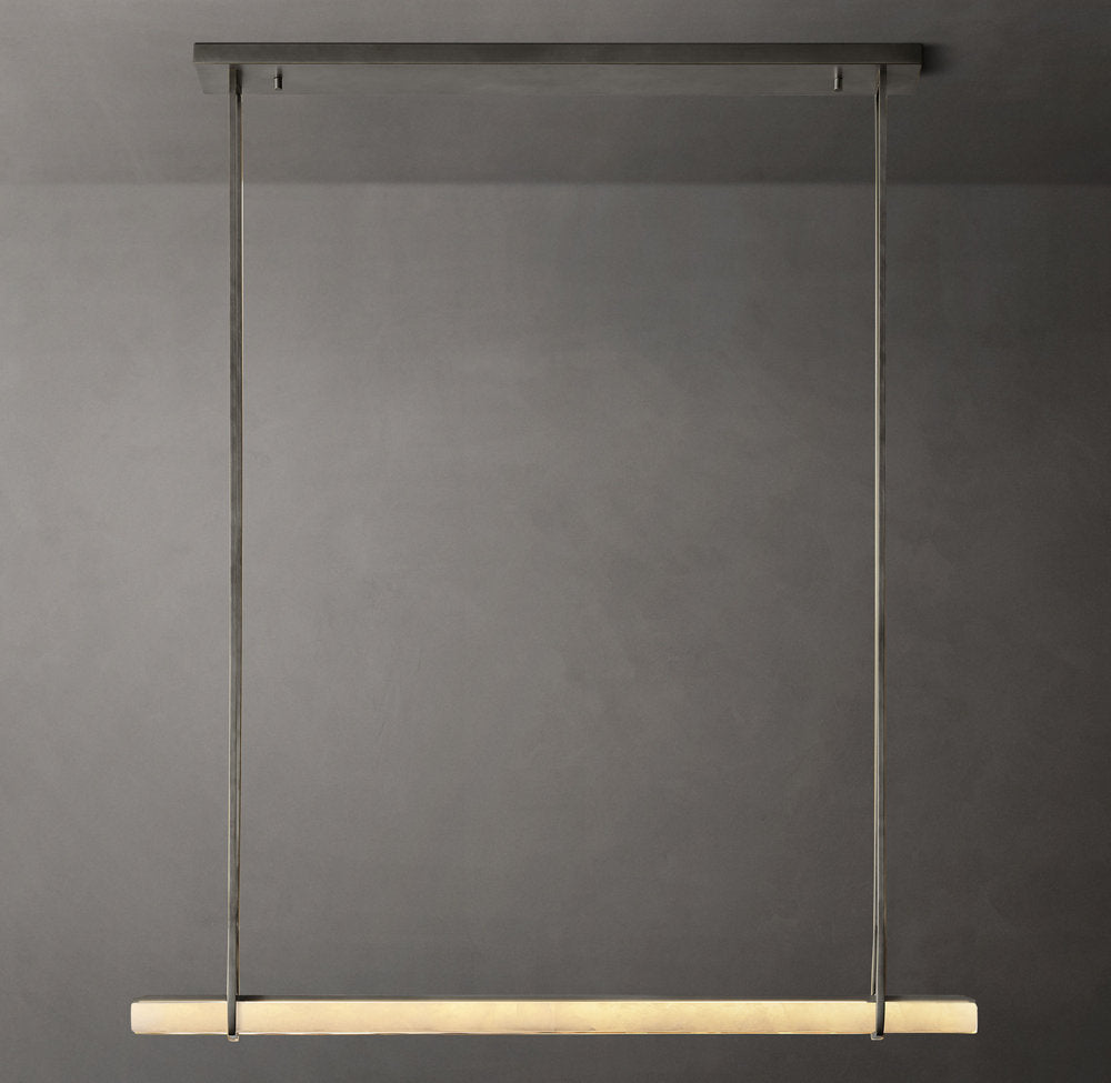 Luminara Alabaster Bar LED Chandelier