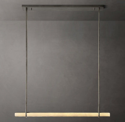 Luminara Alabaster Bar LED Chandelier