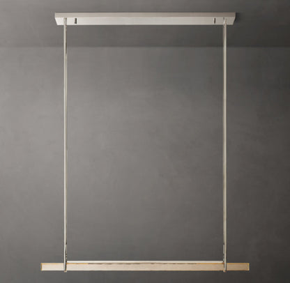 Luminara Crystal Bar LED Island Chandelier