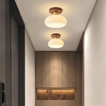 Luxury Walnut Corridor Light